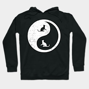 Cat Ying Yang Hoodie